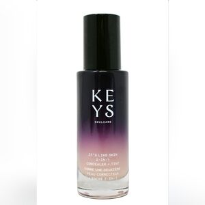 KEYS It's Like Skin 2-in-1 Concealer/Tint. Color 550N Deep Rich/Neutral Red New.